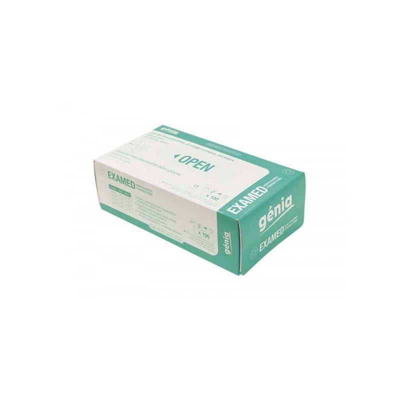 EXAMED T.L-8/9 GANTS LATEX NON POUDRES